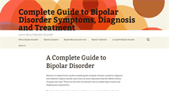 Desktop Screenshot of bipolarhome.org