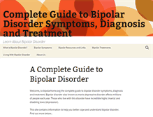 Tablet Screenshot of bipolarhome.org
